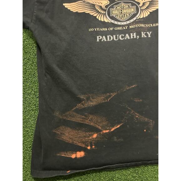 Harley Davidson Motorcycles 110 Years Black Bolivar Mexico 2013 T-Shirt Large - Picture 6 of 6